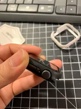 Caso de lujo de la correa para apple watch serie 5 4 3 iPhone 6 DE Metal DE ALUMINIO protector de parachoques para Apple funda para reloj 44mm 40mm 38mm 42mm