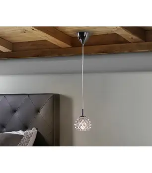 

Ceiling Pendant Metal and Crystal: Collection HESTIA II