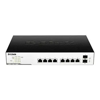 

Cabinet Switch D-Link Easy Smart DGS-1100-10MP 10 Puertos RJ45 20 Gbit/s