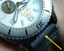 Correa de silicona deportiva para hombre, banda de reloj de goma impermeable de 18mm, 20mm y 22mm, accesorios de reloj para Seiko