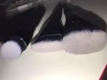 Zoreya-Conjunto de brochas negras de maquillaje para ojos, herramientas de cosmética facial, cepillo de pelo de nailon, mango de madera, pinceles profesionales de belleza, 7/9 Uds.