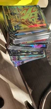 Juego de cartas de Pokémon francés GX V MAX VMAX, cartas brillantes, juego de batalla
