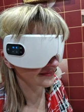 Masajeador ocular inteligente 4D con Bluetooth, instrumento eléctrico para el cuidado de los ojos, calefacción, vibración, masaje, música, alivia la fatiga ocular y mejora el sueño