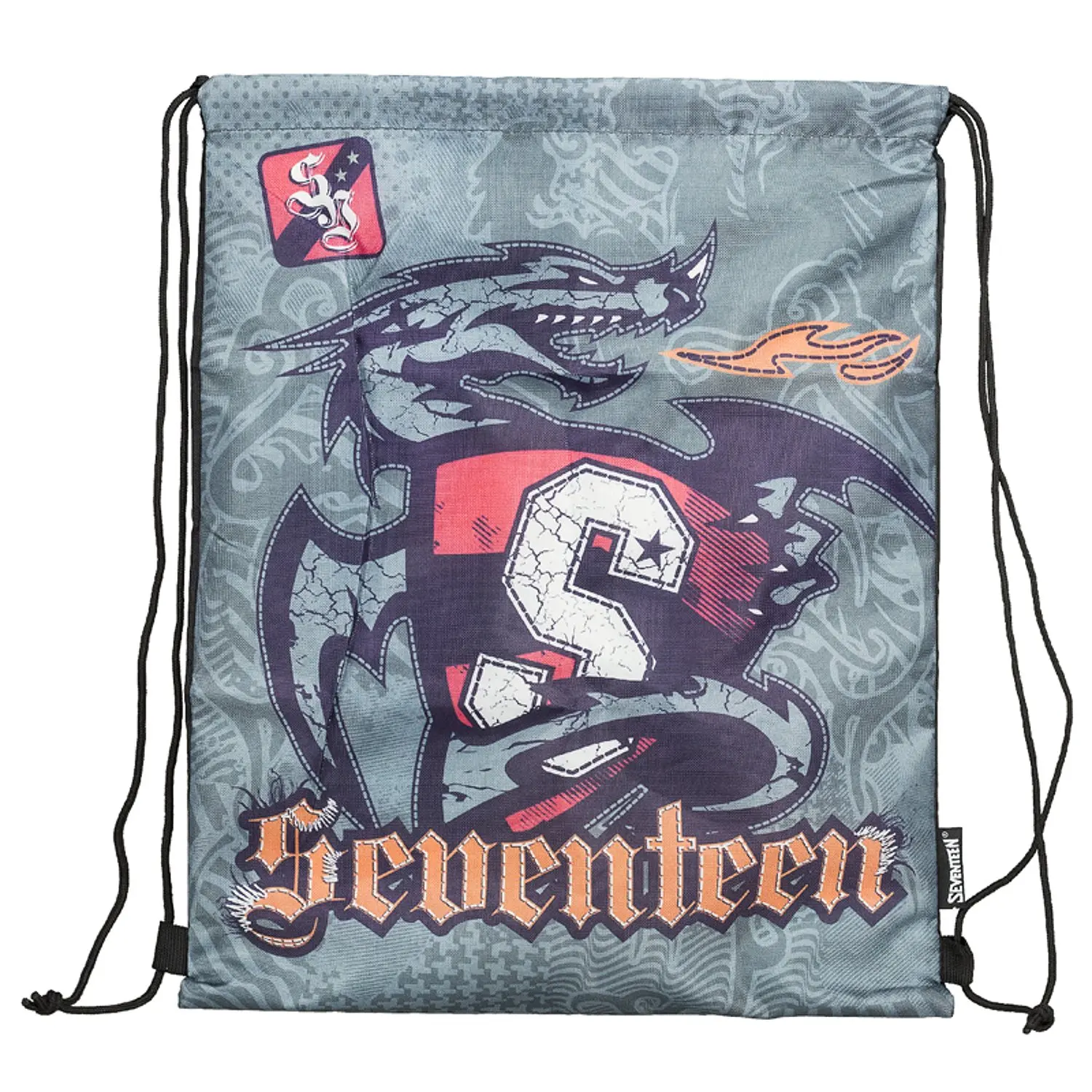 Набор школьника Kinderline Seventeen (ранец + пенал + мешок для обуви)