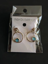 Anslow-pendientes con forma redonda para mujer, joyería de moda, nuevo diseñador, abalorios de Color caramelo Retro, LOW0003AE regalo de boda, 2020
