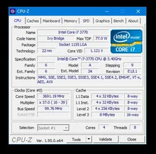 intel Core i7 3770 3.4GHz SR0PK Quad-Core LGA 1155 CPU Processor