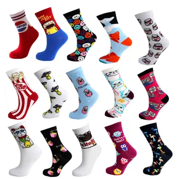 

2020 Model Cartoon Patterned, 35.40 foot women's socks with a front that can be worn seamlessly in all seasons