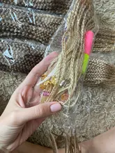 TOMO-caja de pelo sintético con trenza de pelo Rosa, trenza de pelo rosa, Arco Iris, 24 pulgadas de largo, 22 hebras, para trenzas africanas