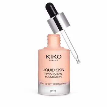 

KIKO LIQUID SKIN second skin foundation SPF15 02