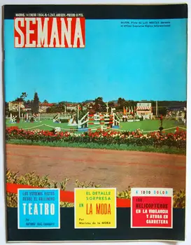 

Week magazine N ° 1247. 14 January 1964. Gijón, Runway Mestas