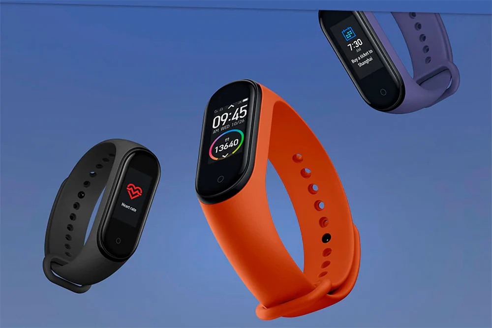 Фитнес-браслет Xiaomi Mi Smart Band 4, гарантия РФ, быстрая