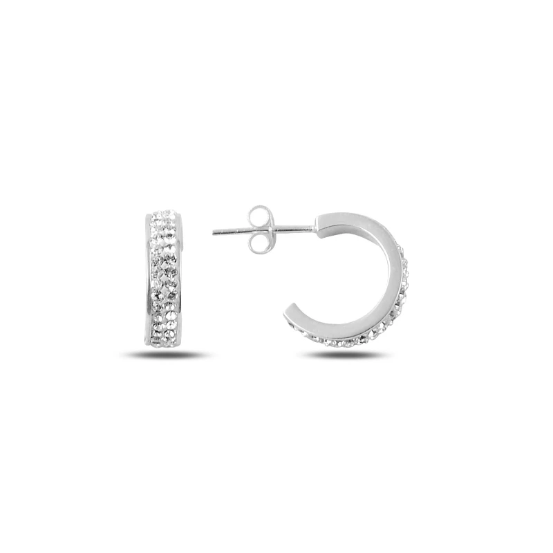 

Silver 925 Sterling Zircon Stone Earrings