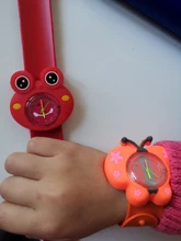 Reloj de pulsera de silicona analógico para niños y niñas, reloj de pulsera de silicona analógico de cuarzo con diseño de planta verde, regalo de cumpleaños para niños y niñas