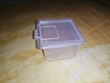 1 Uds., caja de plástico transparente para Reptiles, terrario para Reptiles, Ideal para Escorpión, arañas, camaleón, lagarto