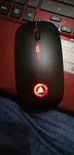 Ratón inalámbrico recargable con modo Dual, Mouse silencioso con Bluetooth, ultrafino, portátil, luz LED colorida, silencioso para juegos de ordenador portátil