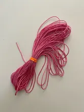 10 metros/lote/0,8/1,0mm Cordón de Nylon hilo nudo chino Macrame pulsera de cordón trenzado cadena DIY borlas Cadena de abalorios hilo