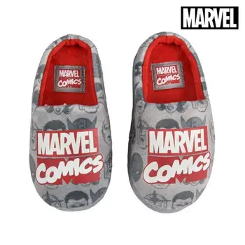 

House Slippers Marvel Grey