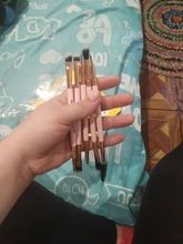 Makeup-Brushes Powder Eyeshadow Eyelash-Eyebrow Blending-Eyeliner Pink Beauty MAANGE