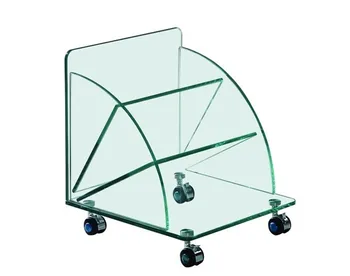 

Table COIMBRA, low, wheels, Crystal, 38*38*43 cms