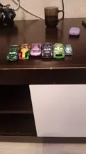 Disney Pixar-Coche de juguete de Metal fundido a presión, coche de juguete de Pixar Cars Racer, de marca suelta, 1:55, nuevo, envío gratis