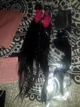 Vanlov recto pelo brasileño recto mechones de cabello humano postizo Natural negro 1/3/4 piezas/mucho 100% extensiones de cabello humano cabello Remy