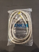 Shower-Hose Bathroom-Accessories Water-Pipe SHAI Chrome-Plating Rainfall Soft General