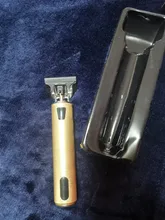 Cortadora de pelo profesional recargable por USB T9 para hombre, Afeitadora eléctrica inalámbrica de 0mm, máquina de barbero para Barba, 2021