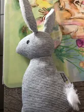 2019 New Pet Squeaky Funny Dogs Animal Shape Toys Gift Set Large Rabbit Honking for Dogs