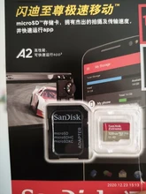 Micro-Sd-Card Sdxc V30 Sandisk Extreme Flash U3 Phone/Camera Trans 256GB 64GB 128GB A2