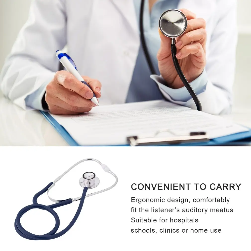 Double Sided Stethoscope Portable Professional Cardiology Stethoscope Medical Equipment Nurse Doctor Equipo Medico