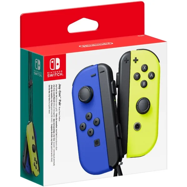 Беспроводной геймпад nintendo Joy-Con Синий Желтый