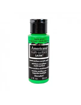 

ACRYLIC AMERICAN MULTI SURFACE SATIN 59 ML APPLE GREEN DA-518