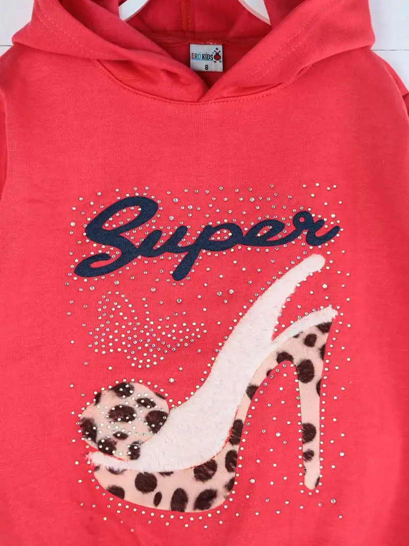 019-1616-003 Nar Çiçeği MEvsimlik Kız Çocuk Sweatshirt (2)