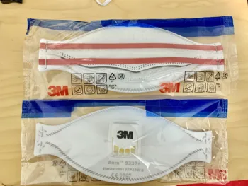 

10 PCS 3M Aura 9332+ Masks Filtration Efficiency 99% Dust-Proof Mask Sanitary With Valve Disposable 3M Original In Stock