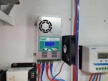 Powmr MPPT Discharge-Controller Lithium-Battery Solar-Charge 60A Lead-Acid 24V And 12V