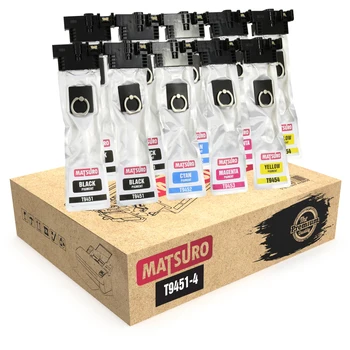 

Original Matsuro | Compatible replacement ink cartridges for EPSON T9451 T9451 T9452 T9453 T9454