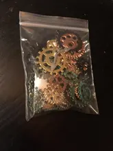 Reloj de engranaje de Metal de 50g/100g, resina UV, resina epoxi, relleno de joyería artesanal, accesorios para fabricación de moldes hechos a mano