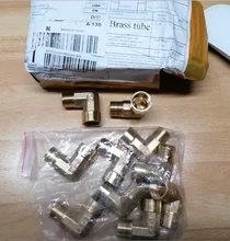 Female-X-Male-Thread Fitting Connector Copper-Adapter Elbow-Pipe Brass Coupler-For-Water-Fuel