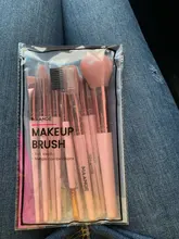 Makeup-Brushes Powder Eyeshadow Eyelash-Eyebrow Blending-Eyeliner Pink Beauty MAANGE