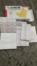 100 unids/pack impermeable Banda-SIDA vendas primero ayuda médica Anti-bacterias herida yeso Multi tamaño Casa de viaje de emergencia Kits