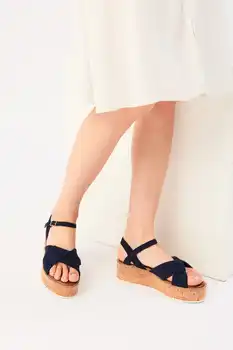 

Pearl Dark Blue Women Sandals 120130005425
