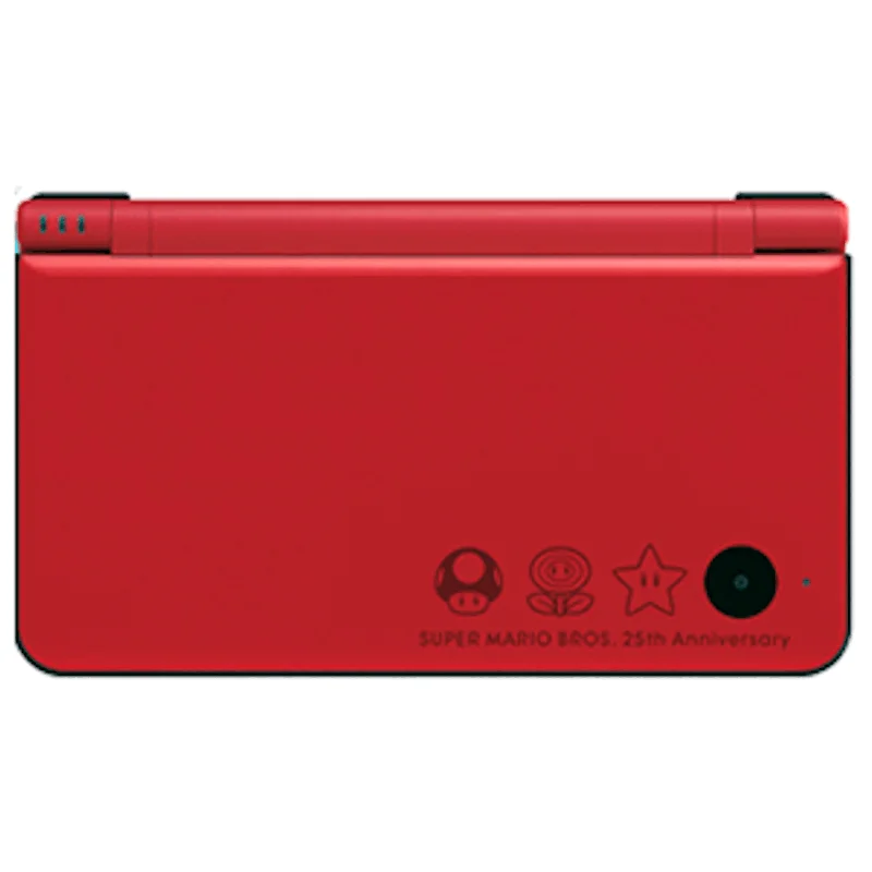 Portable video console DSi XL Red Edition anniversary, 10.67 4.2 '', does not include game, original (secondhand DSi console)