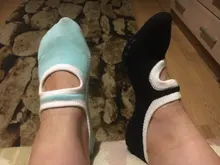 Pilates Socks Slippers Ballet-Dance Silicone Cotton Women Breathable Fitness Yoga No