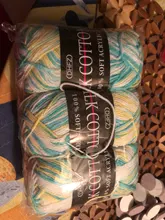 Wool-Yarn Scarf-Hat Sweater Craft Crochet Hand-Knitted Milk Warm Soft Baby Cotton 50g/pc
