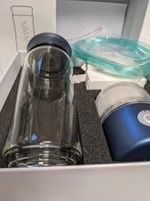 DuPont-botella generadora de agua rica en hidrógeno y titanio coreano N324, superantioxidante, ORP 3300ppb H2, generador de agua con inhalador