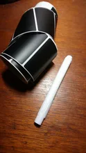 Etiquetas adhesivas para pizarra, con bolígrafo de tiza para tarros de cocina, pegatinas extraíbles e impermeables
