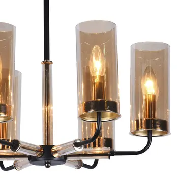 

Ceiling interior chandelier norm in modern style, 60 W, e27, for 6 lamps
