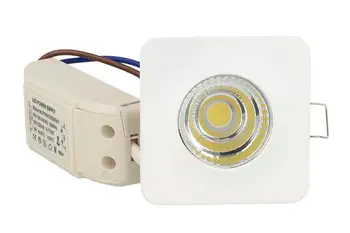 

Mini spotlight Led square downlight 3W neutral white 24 degree