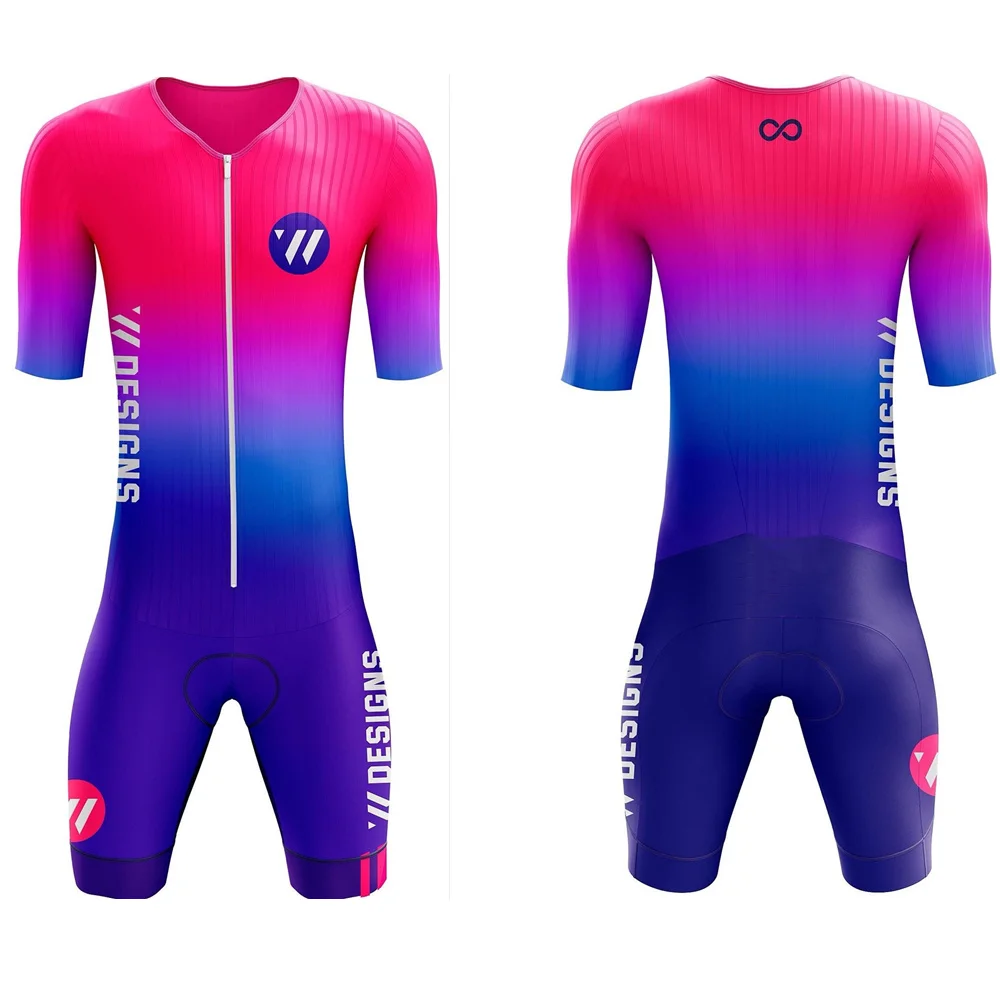 

2020 vvsport design team summer body triathlon outdoor skinsuit cycling mens ropa MTB ciclismo jumpsuit set bike race clothes