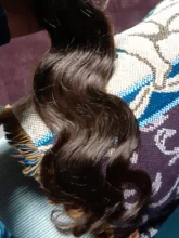 Mechones de pelo ondulado brasileño, cabello humano 100% tejido, Color Natural, n. ° 4, extensión de cabello marrón Remy, tejido de Color de 1/3/4 Uds.